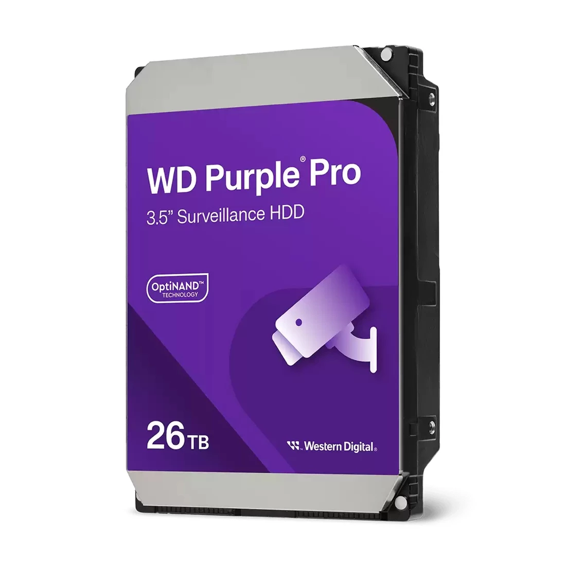 WD Purple Pro WD260PURP 26TB 7200RPM SATA-6Gbps 512MB Cache 3.5inch Internal HDD