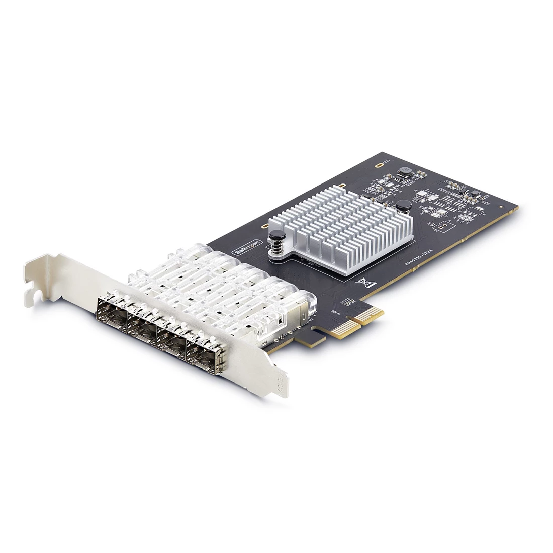 StarTech P041GI-NETWORK-CARD 4-Port GbE SFP Network Card PCIe 2.0 x2 (x4 x8 x16 Compatible) Intel I350-AM4 4x 1GbE Controller