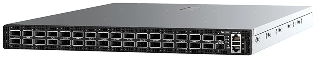 Dell Z9332F-ON 32Port 400GBE QSFP56 DD 1RU QSFP-DD 128 Port 100G Switch.