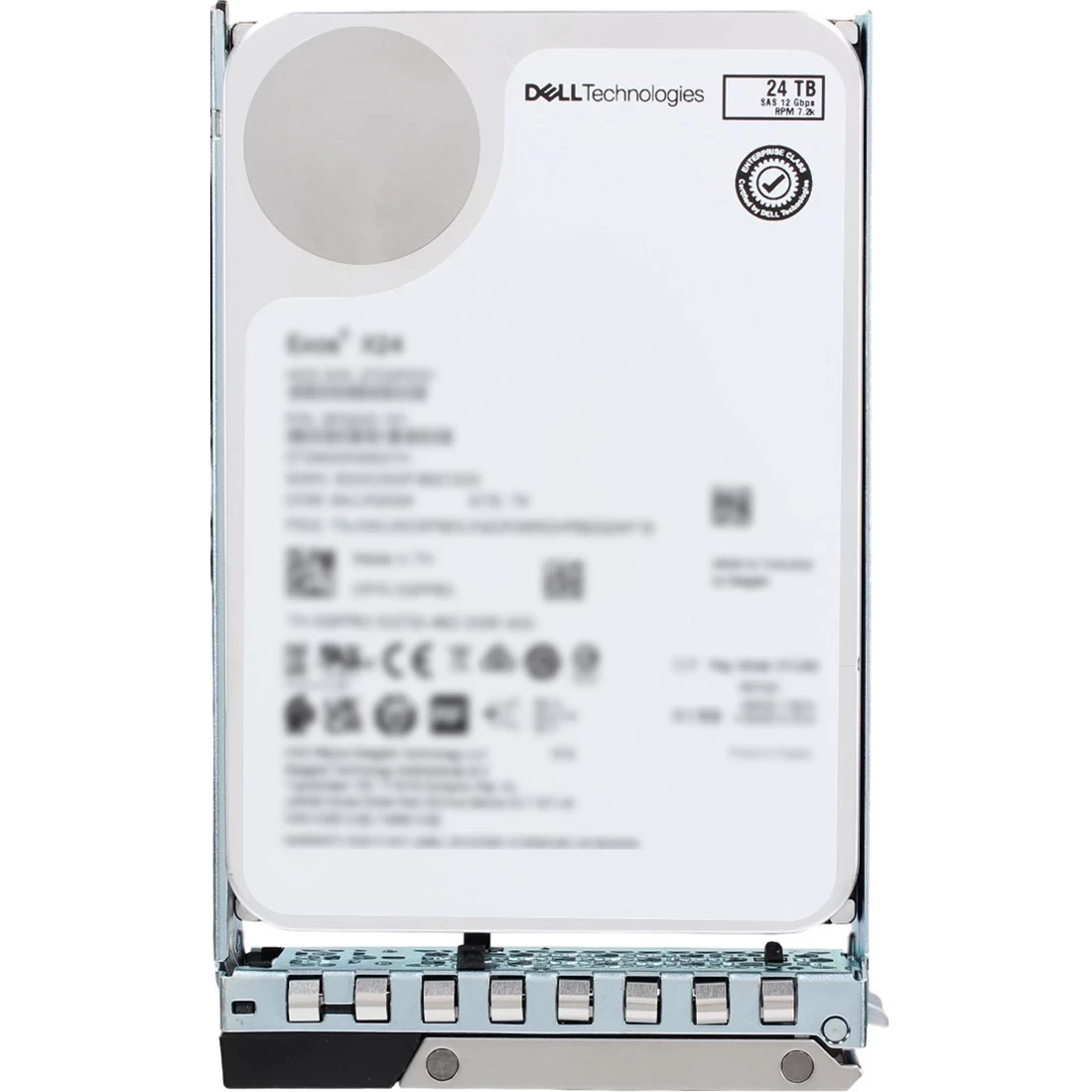 Dell 400-BSJF 24TB 7.2K SAS-12Gbps 512e 512MB 3.5inch Hot-Plug Hard Drive With Tray
