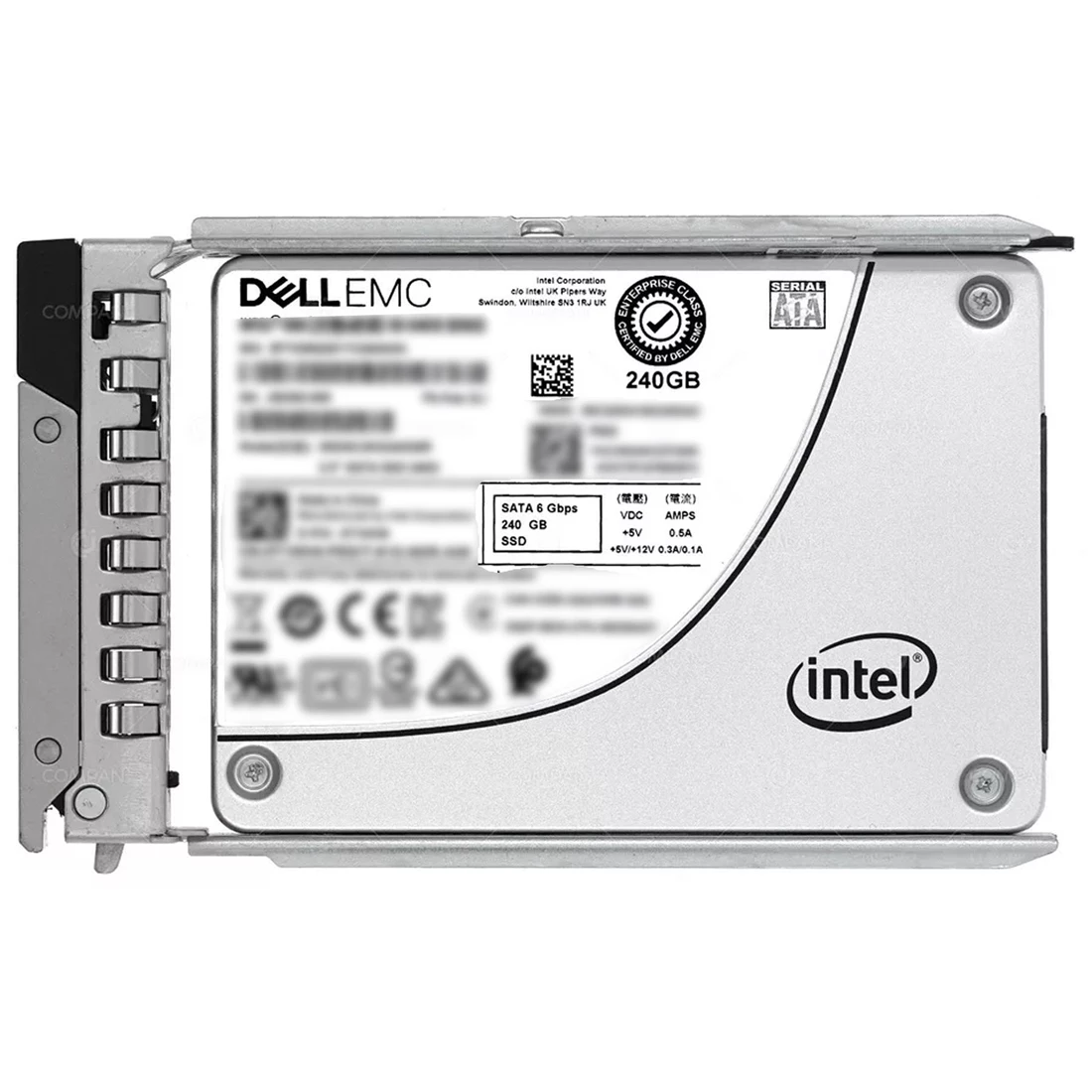 Dell 345-BLFD 240GB SATA-6Gbps Mixed-Use TLC 2.5" SSD with Tray