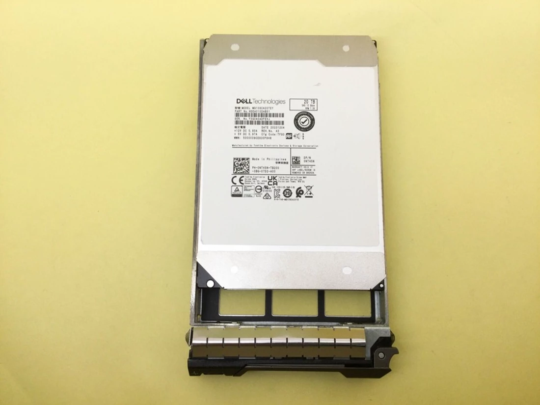 Dell NT45N 20TB 7.2K SAS ISE 12Gbps 3.5in Hot-Plug Hard Drive