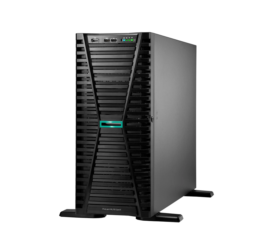 HPE P83317-005 ML110 Gen11 5416S 2.0GHz 16c 1P 2x32GB-R 8SFF MR408i-o 2x960GB SSD 2x800W PS NA Server
