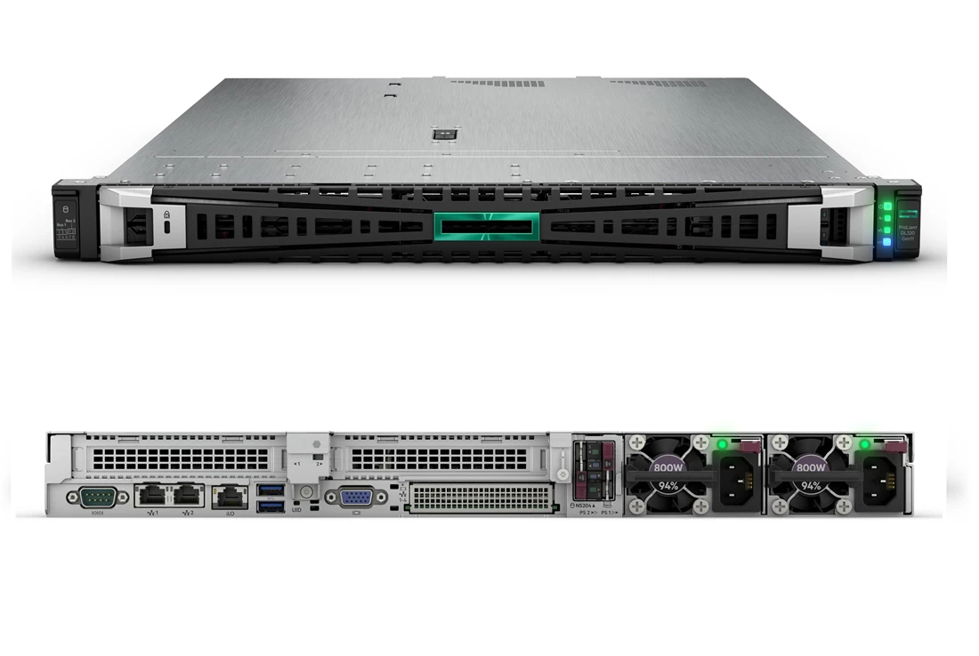 HPE P83283-005 DL320 Gen11 3508U 2.1GHz 8c 1P 1x16GB-R 8SFF 2x480GB SSD 2x500W PS NA Server