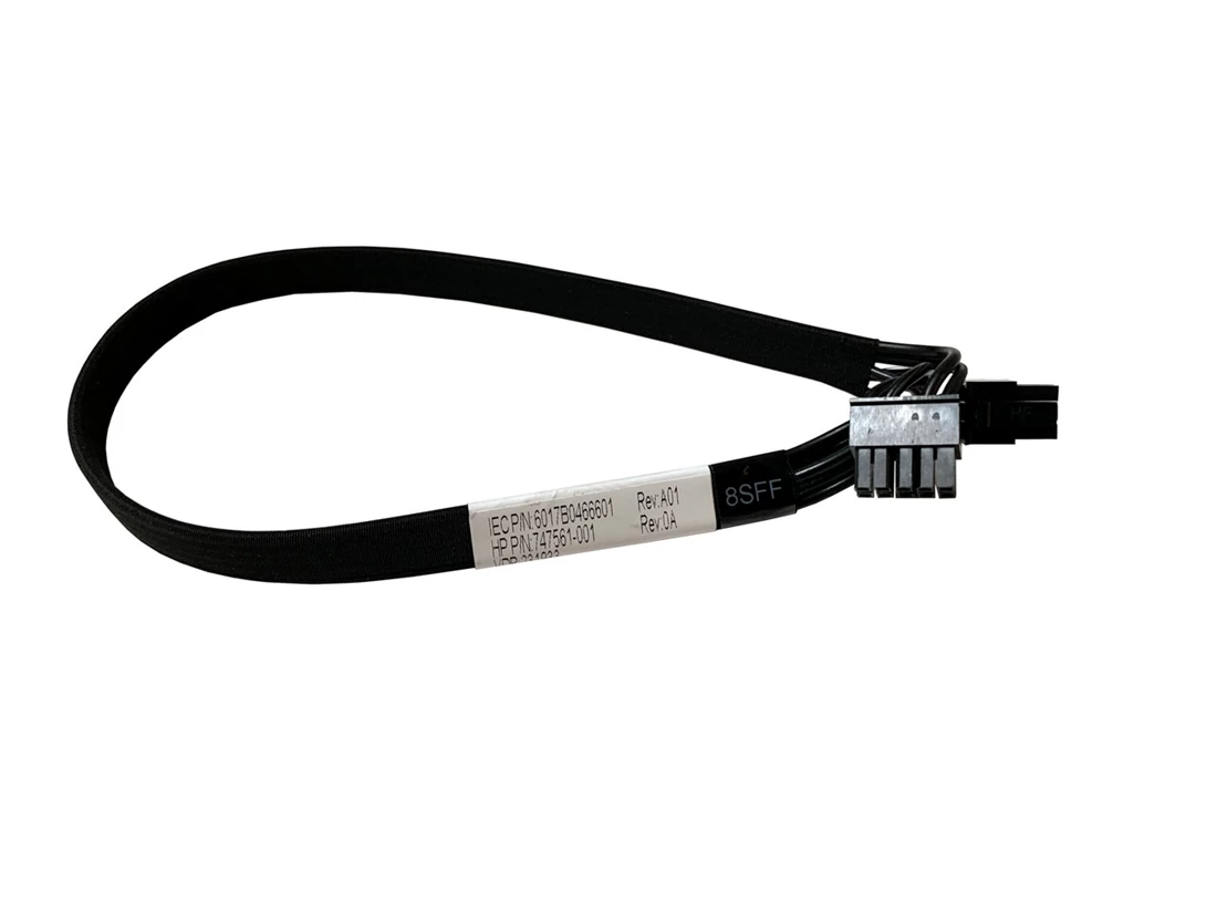 Hpe 747561-001 Backplane Power Cable 6 Pin Dl360 G9/dl380 G9.