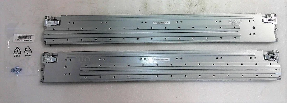 HPE P50026-B21 Apollo d6500 Gen10 Plus rail kit.