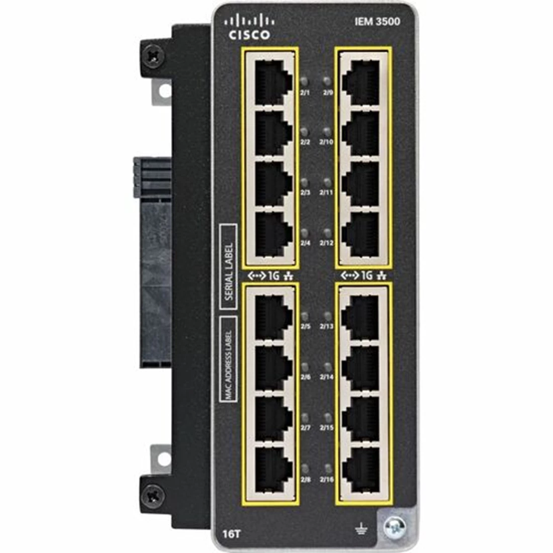 Cisco IEM-3500-16T IE3500 w/ 16 GE Copper ports, Expansion Module