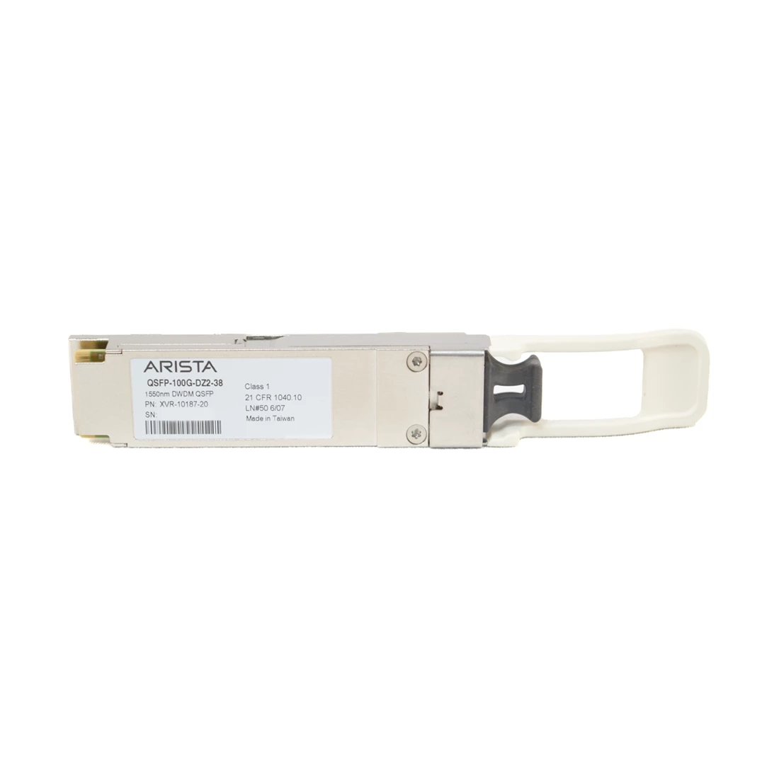 Arista QSFP-100G-DZ2-38 - 100G DWDM QSFP transceiver XCVR