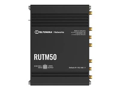 Teltonika RUTM50000000 RUTM50 Wireless Industrial 5G Cellular Router