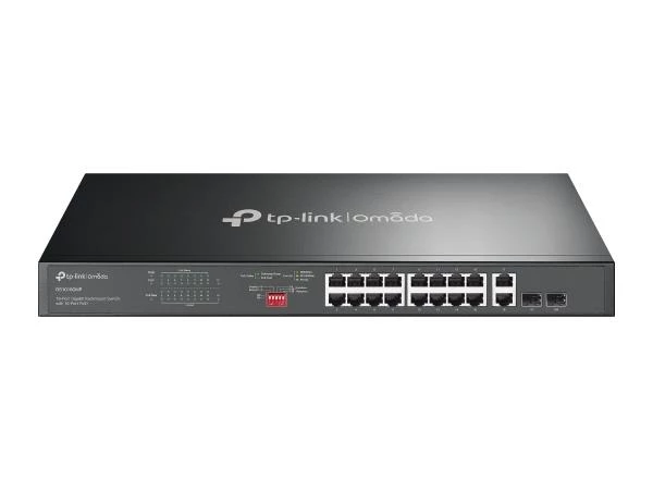 TP-LINK DS1018GMP Omada 18-Port Gigabit Rackmount Switch with 16-Port PoE+