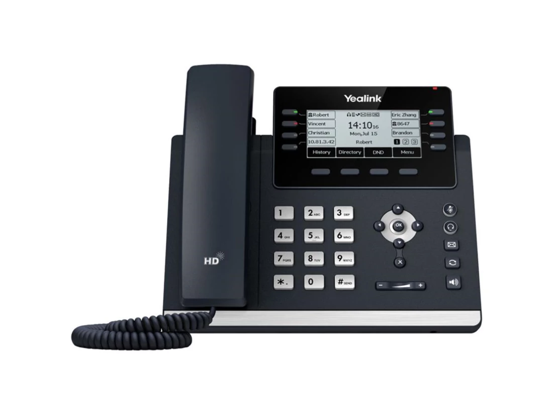 Yealink SIP-T43U 12-Line Gigabit IP Phone