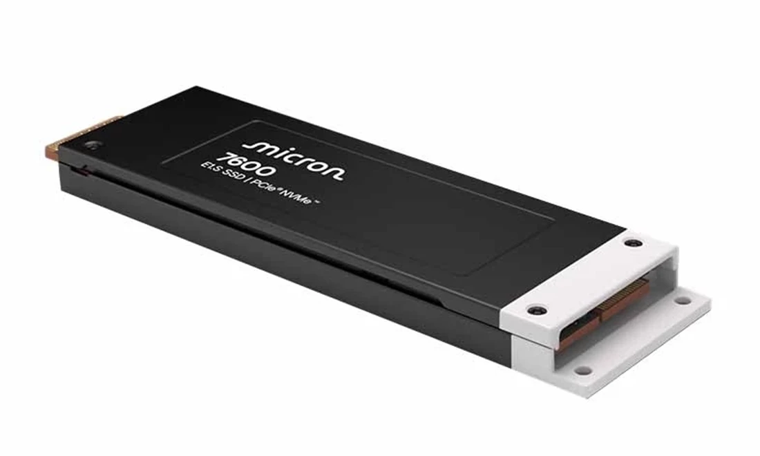 MICRON MTFDLCE3T2THS-1BP1DFCYY 7600 MAX 3.2TB E1.S 15mm PCIe Gen5 1x4 NVMe v2 SSD