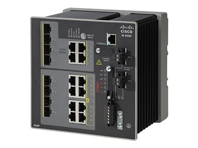 Cisco IE-4000-4GS8GP4G-E Industrial Ethernet 4000Series Managed Switch