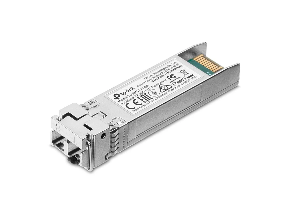 TP-LINK SM5110-SR 10GBase-SR SFP+ LC Transceiver  Module.