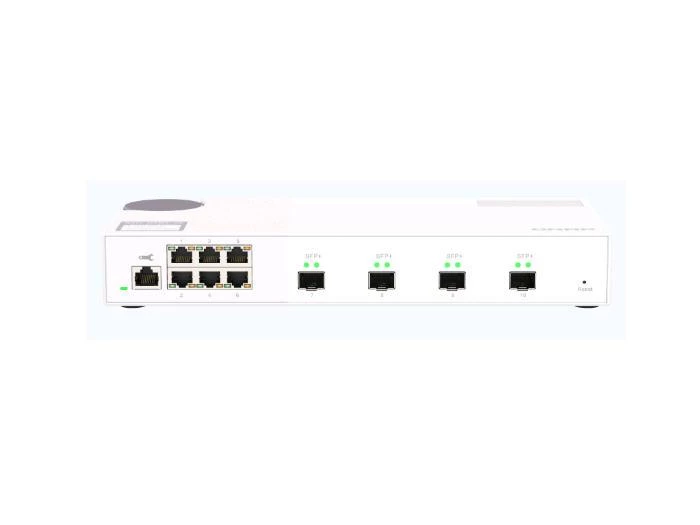 QNAP QSW-M2106-4S-US 6-port layer 2 managed switch.