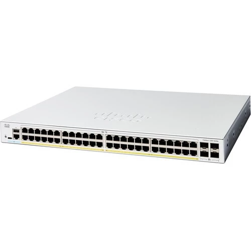 Cisco C1200-48T-4G Catalyst 1200-48T-4G 48 ports Smart Rack-mountable Switch