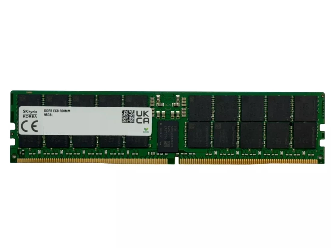 Hynix HMCGM4MGBRB244N 96GB PC5-5600B DDR5-44800 EC8 ECC REG 2RX4 RDIMM Memory Module Brand New