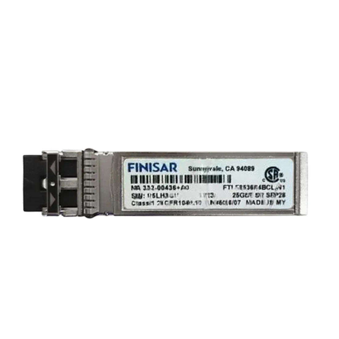 NETAPP X65404 25GBASE-SR SFP28 25GbE SR 850nm 100m duplex LC MMF Transceiver