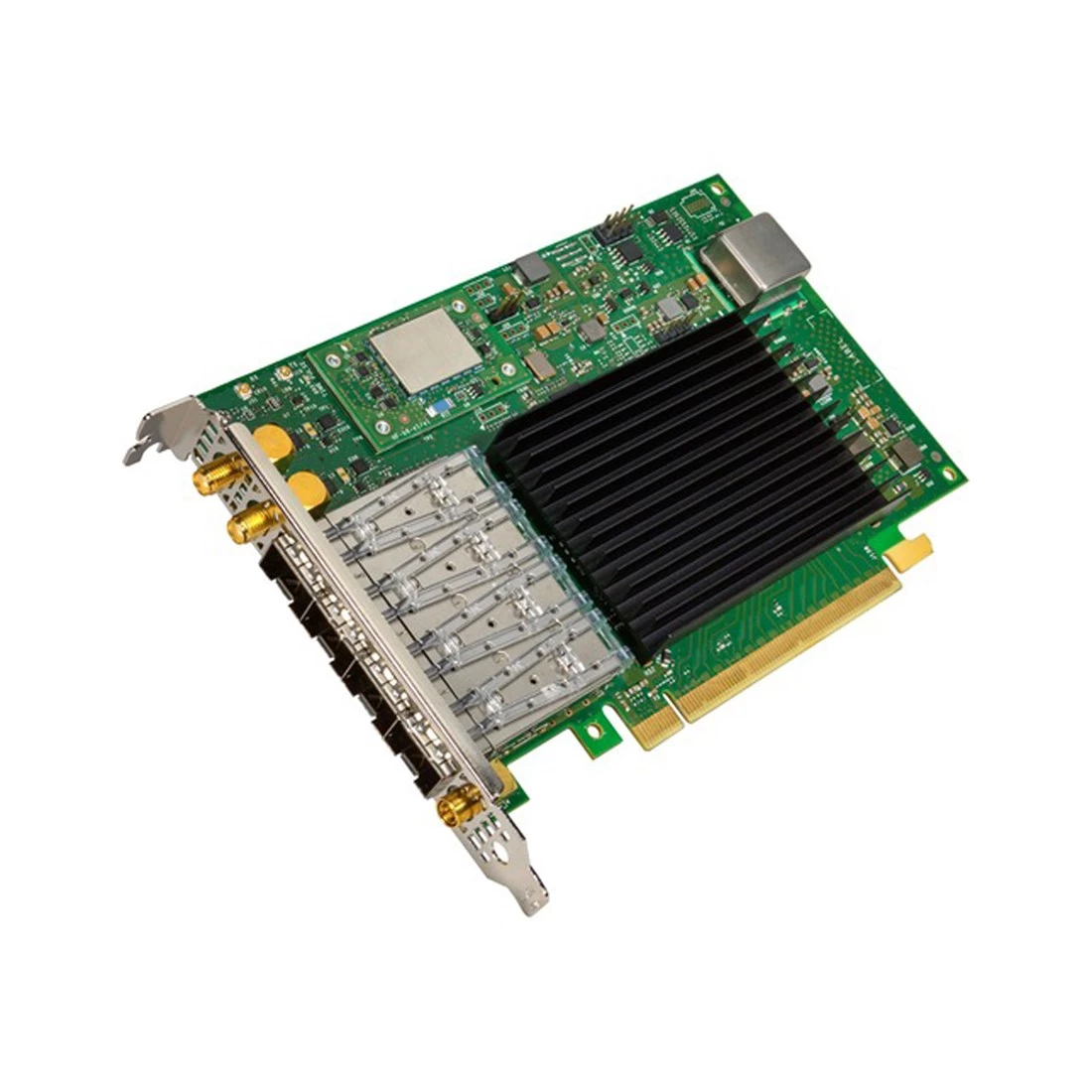 Intel E810-XXVDA4TGG1 Quad Port 25/10GbE SFP28 Ethernet Network Adapter E810-XXVDA4T High-Precision Timing Synchronization with IEEE 1588 PTP SyncE with GNSS Mezzanine Ref Dell OEM