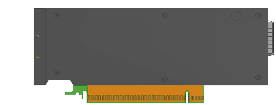 NVIDIA 900-9X91E-00EB-ST0 ConnectX-9 C9180 HHHL Single-cage 800Gbs PCIe 6 SuperNIC Factory Sealed