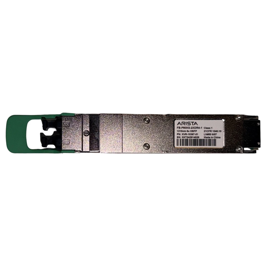 Arista XVR-10367-51 800G OSFP Transceiver Module
