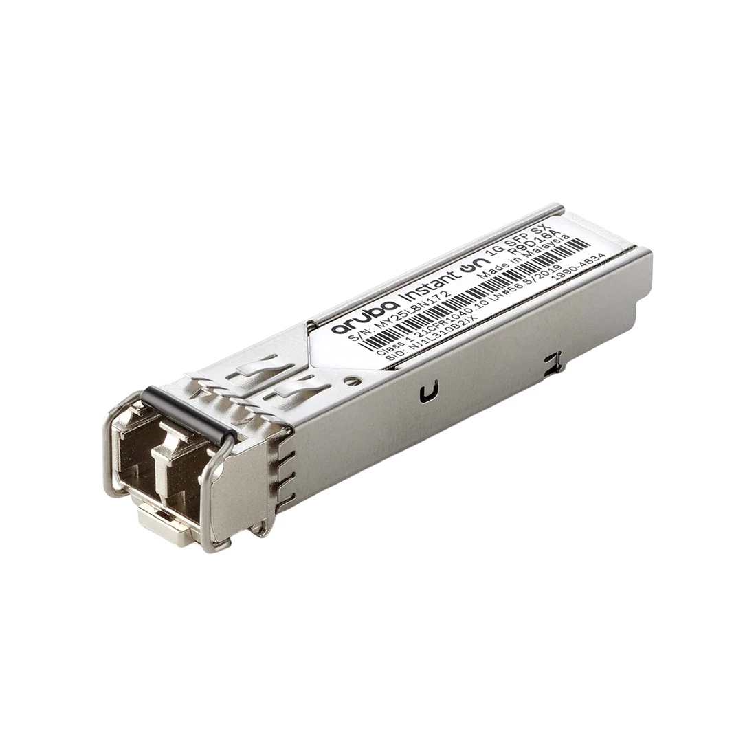 HPE R9D16-61001 Networking Instant On 1G SFP LC SX 500m OM2 MMF Transceiver