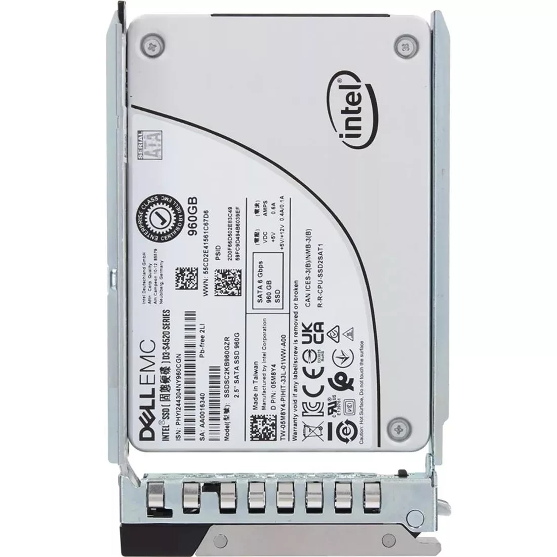 Dell 5M8Y4 960GB SATA-6Gbps Read Intensive 1DWPD 2.5Inch SSD Ref