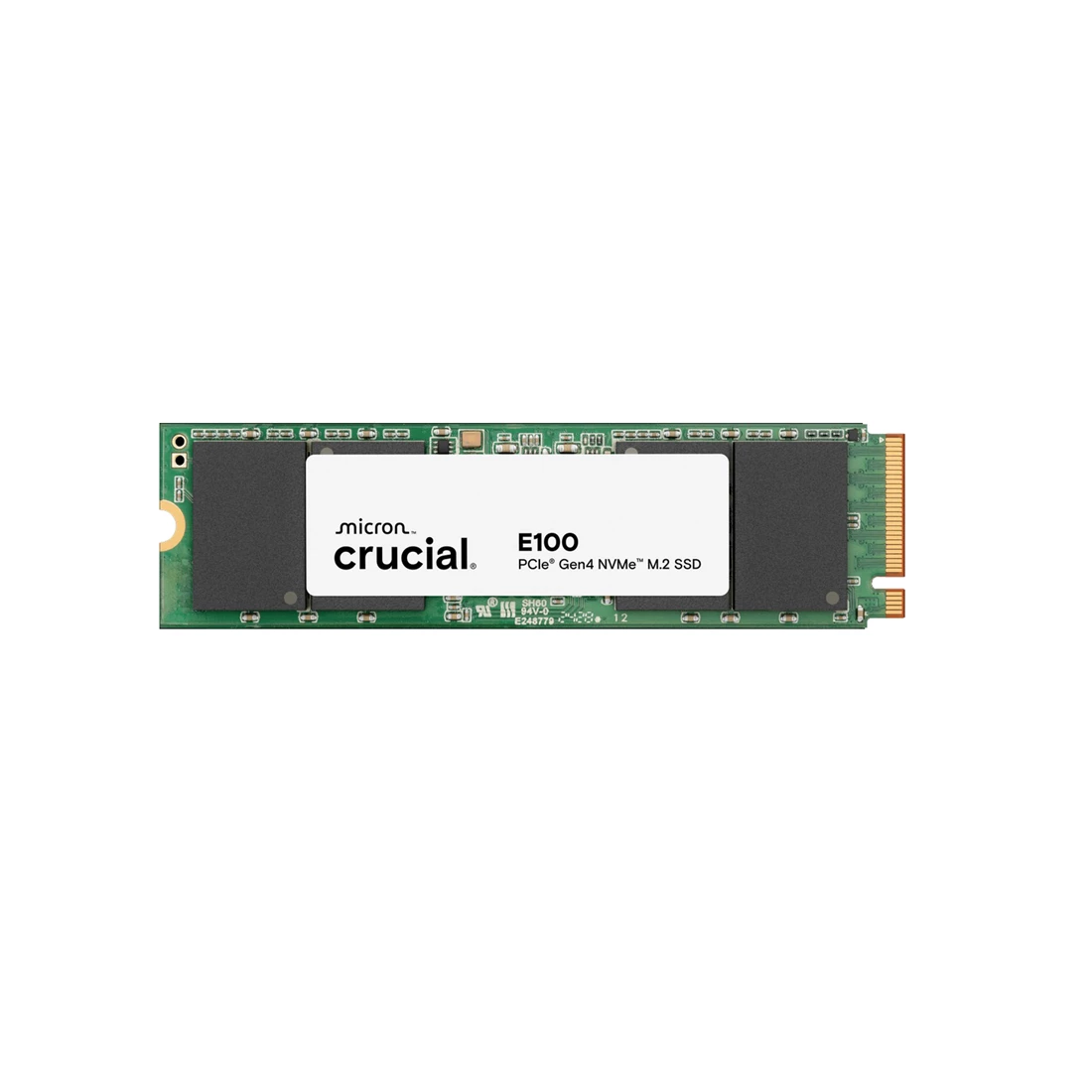 Crucial CT2000E100SSD8 E100 2TB PCIe Gen4 NVMe M.2 SSD