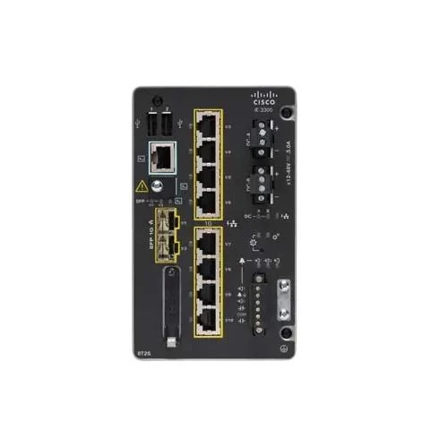 Cisco IE-3300-8P2S-A Catalyst IE3300 Rugged Series Managed Switch Ref