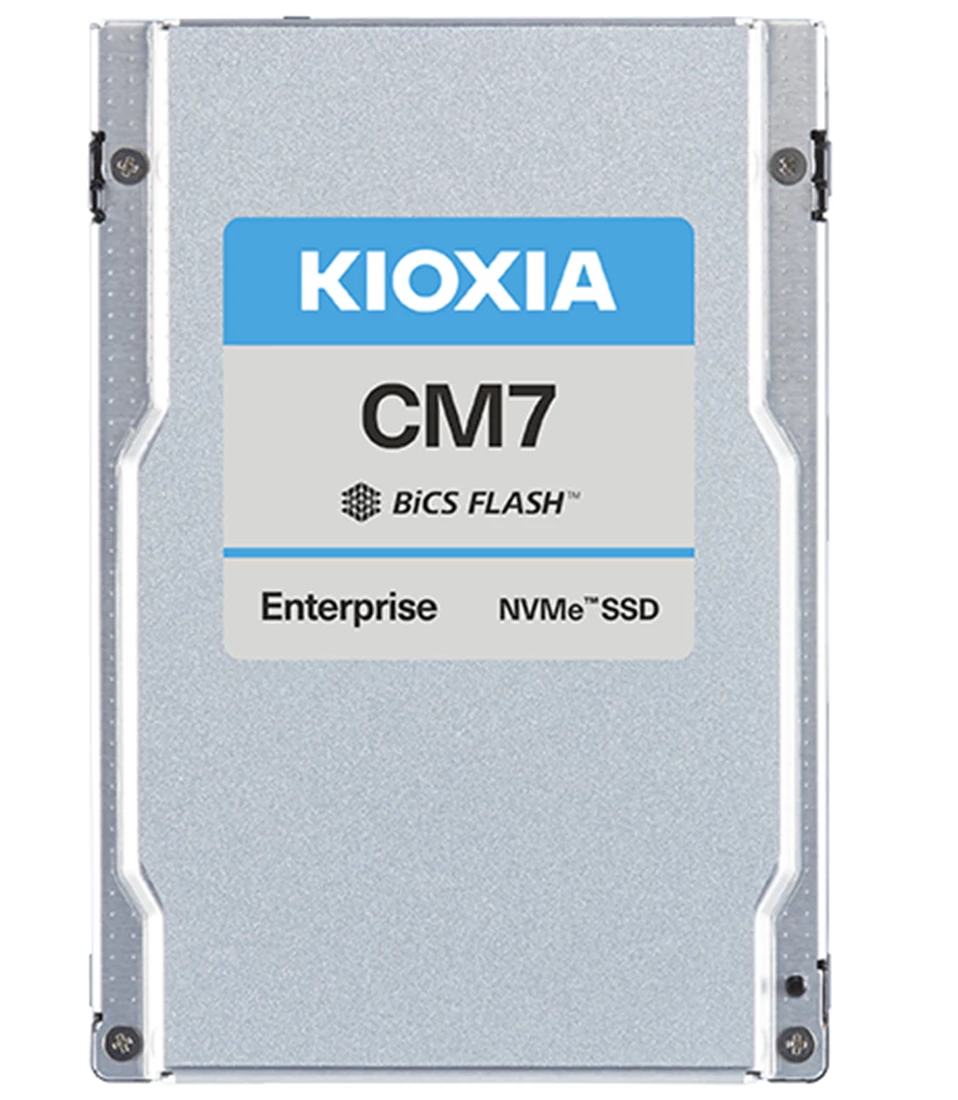 Kioxia KCMYDRUG3T84 3.84TB NVMe PCIe Gen5 U3 SED 1 Dwpd Enterprise SSD Refurbished