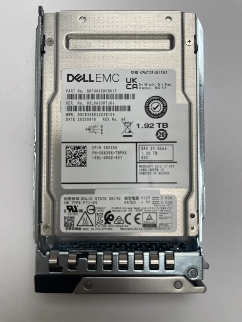 Dell 5R6CX 600GB 10k SAS 6Gbps 2.5inch Refurbished Hard Drive