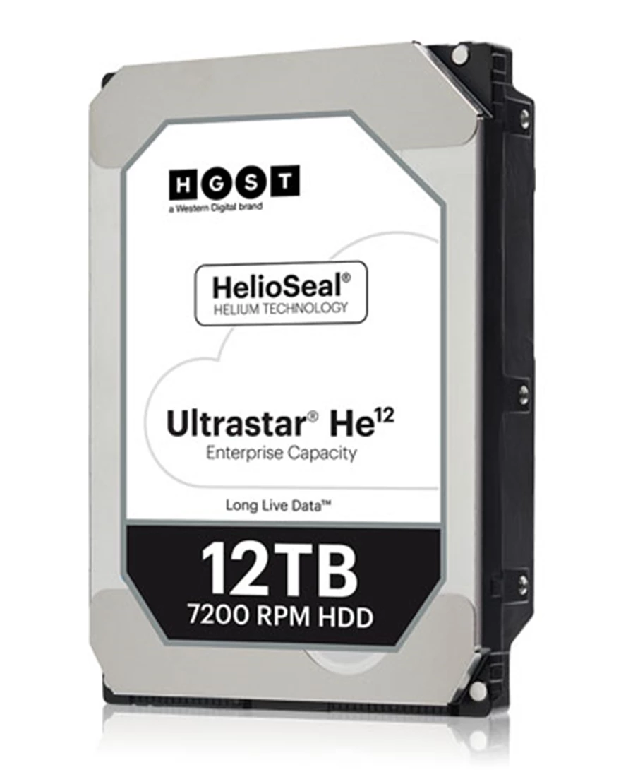 WD HUH721212AL5200 Ultrastar DC HC520 12tb SAS 12Gbps 3.5inch Hard drive b/n Dell