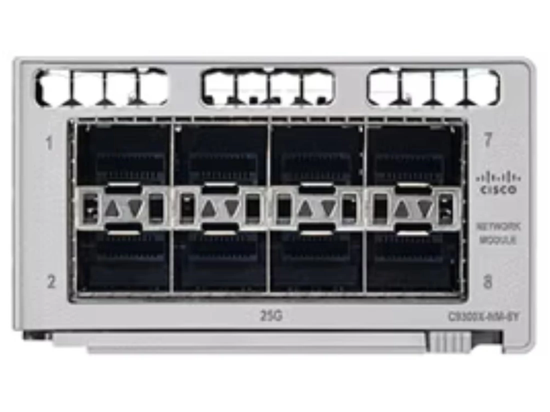 Cisco C9300X-NM-8Y-M Meraki 8-port 1/10/25G SFP+ Network Module