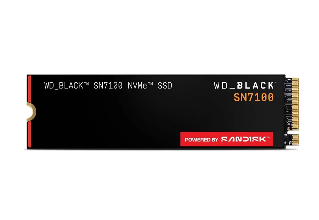 Western Digital WDS200T4X0E SN7100 2TB PCIe Gen 4.0 X4 NVMe M.2 2280 Internal SSD