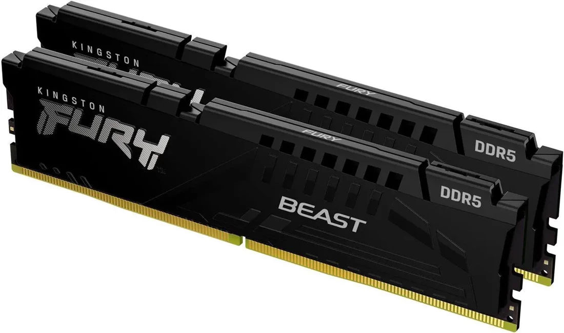 Kingston KF560C36BBE2K2-32 32GB (2x16GB) DDR5 6000MT/s CL36 UDIMM RAM PC5-48000 Memory Kit