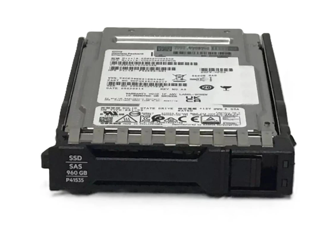 HPE VO000960RZWUQ Mixed Use Value SSD 960 GB SAS 12Gb/s Refurbished