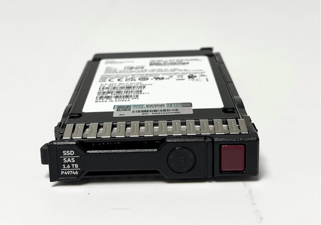 HPE P49048-B21 Mixed Use SSD 1.6 TB SAS 12Gb/s Refurbished