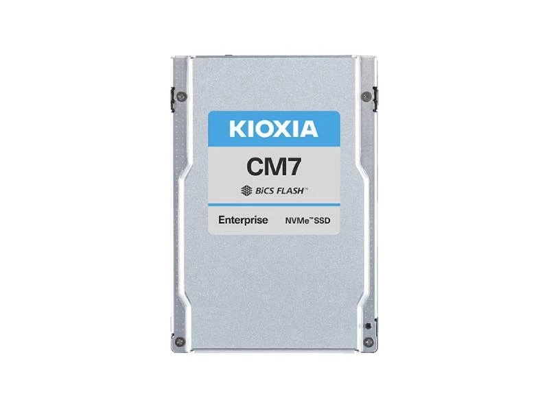 Kioxia KCMYXRUG15T3 15.36TB NVMe PCIe Gen5 U3 SIE 1 Dwpd Enterprise SSD Refurbished