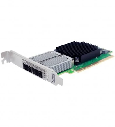 ATTO FFRM-N312-000 DUAL CH 10/25/40/50/100GBE X16PCIE 3.0 LP INTEGRATED QSFP28.