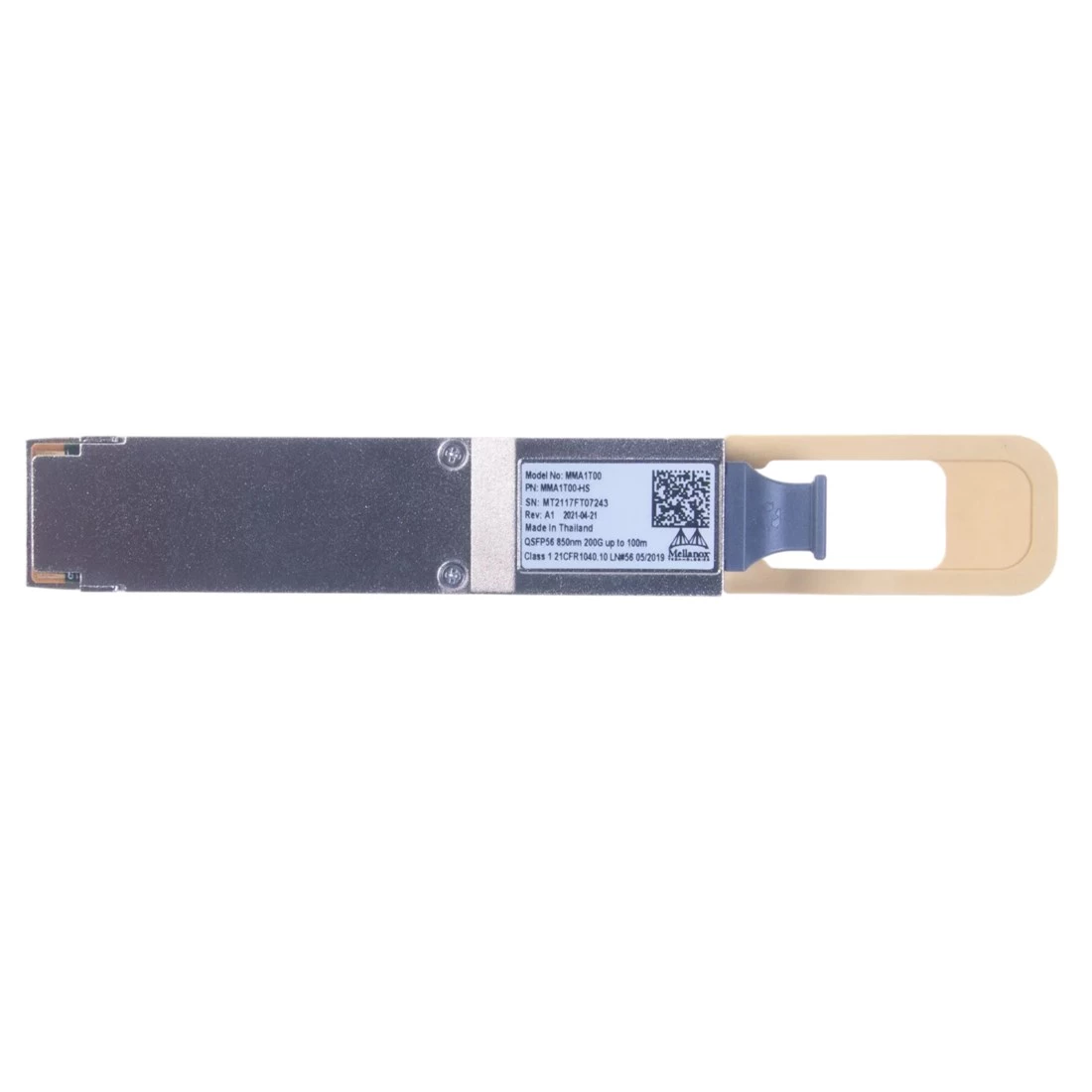 Nvidia MMA1T00-HS Optical Transceiver HDR QSFP56 MPO 850nm SR4 Up to 100m New
