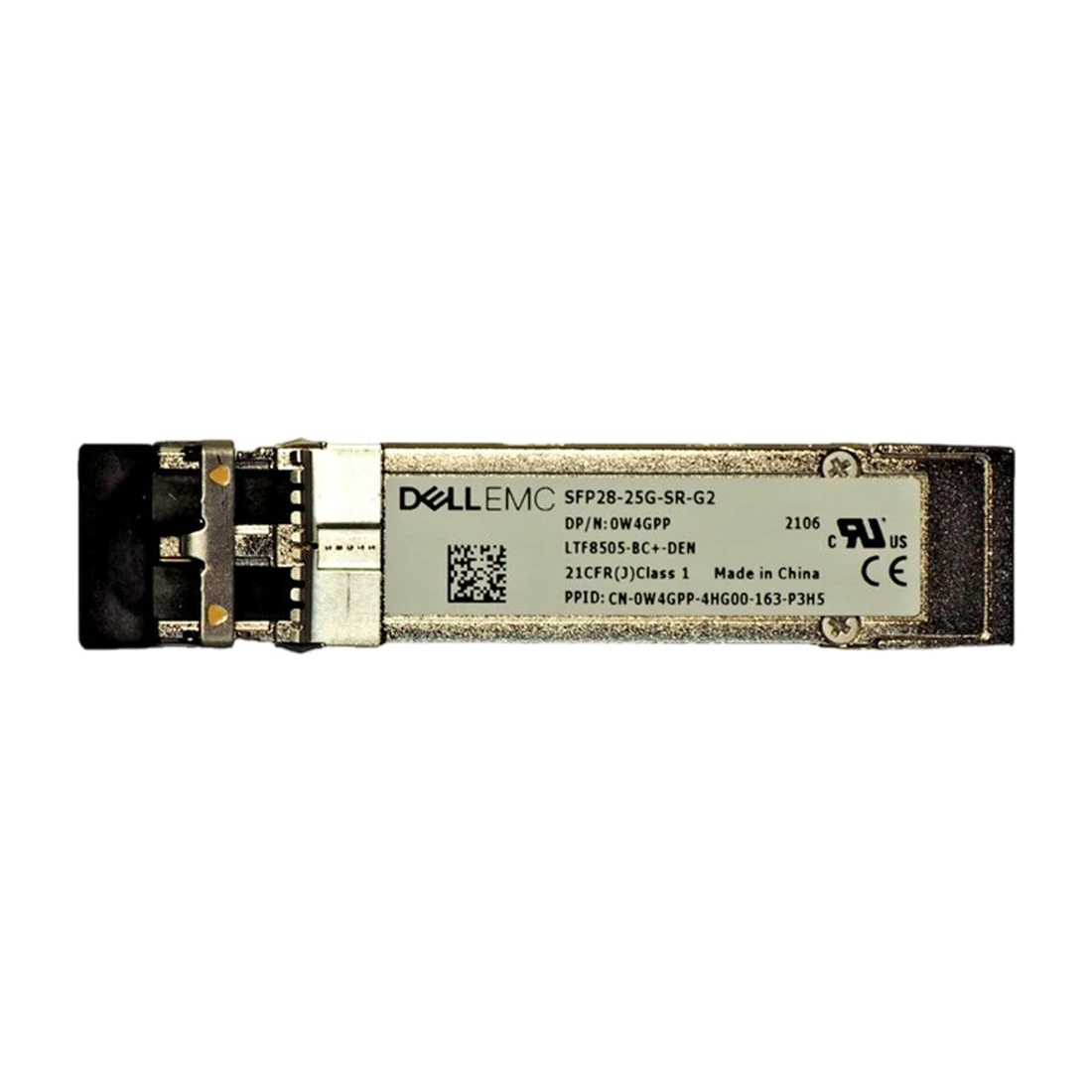 Dell SFP28-25G-SR-G2 25GbE SFP28 SR 850nm 100m MMF Duplex LC Pluggable Transceiver Ref