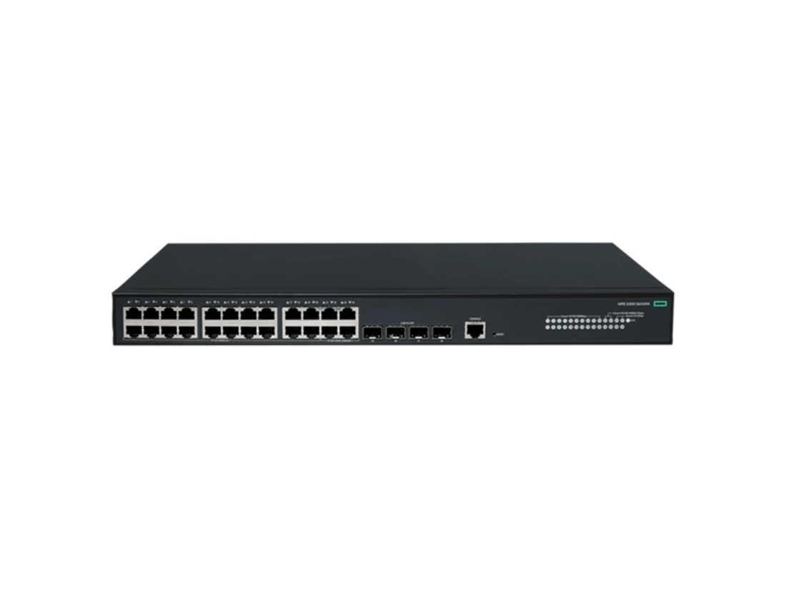 HPE S6X69A#ABA Networking CW 2050 20-Port 10/100/1000BASE-T 4-Port Smart Rate 1/2.5GbE 4-Port SFP 1G/2.5G Switch
