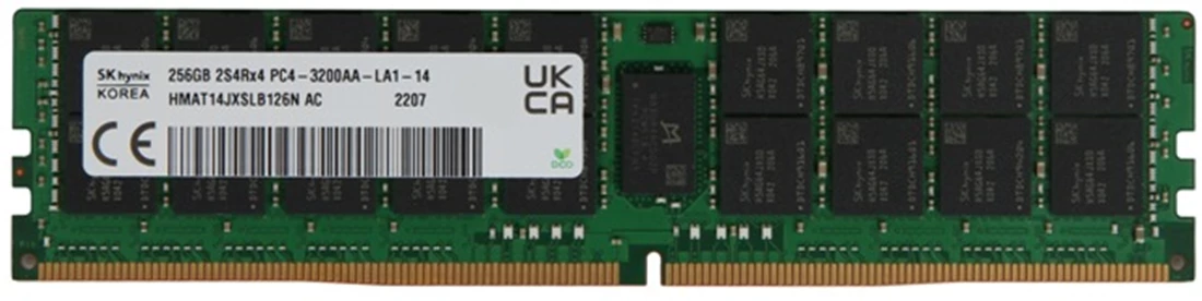 Hynix HMAT14JXSLB126N 256GB PC4-25600 DDR4-3200MHz 8Rx4 ECC Memory Refurbished