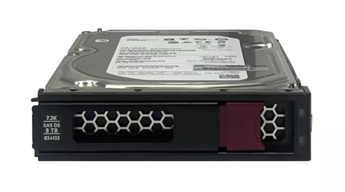 HPE 834031-B21 Midline 8TB 7.2K 12G SAS Lff Hdd F/s
