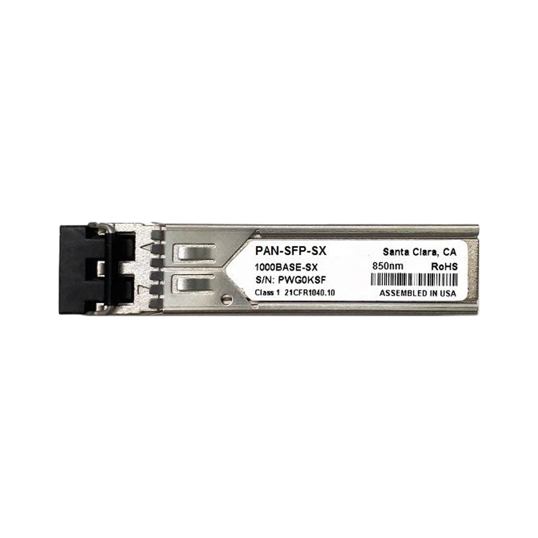 Palo Alto PAN-SFP-SX SFP (mini-GBIC) 1GbE 1000Base-SX LC Multi-mode up to 550 m 850 nm Transceiver