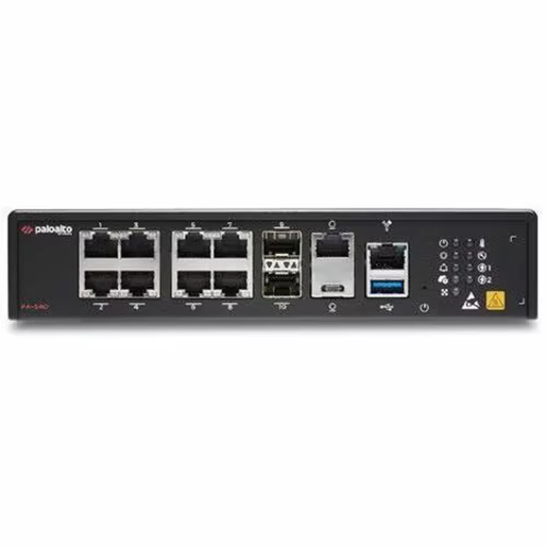 Palo Alto PAN-PA-520 Firewall Appliance – 8-Port Gigabit, 2.8Gbps Firewall Throughput