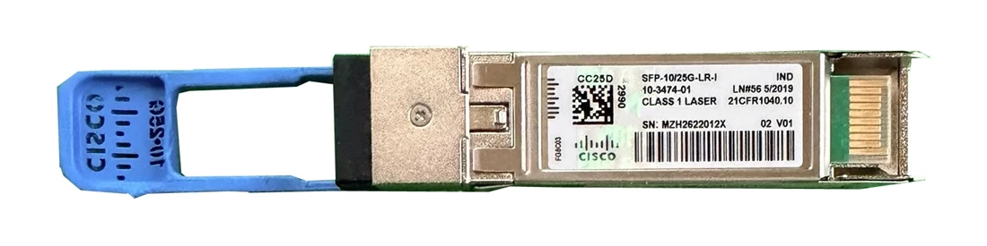 Cisco SFP-10/25G-LR-I 10/25GBASE-LR-I SFP28 iTemp Module