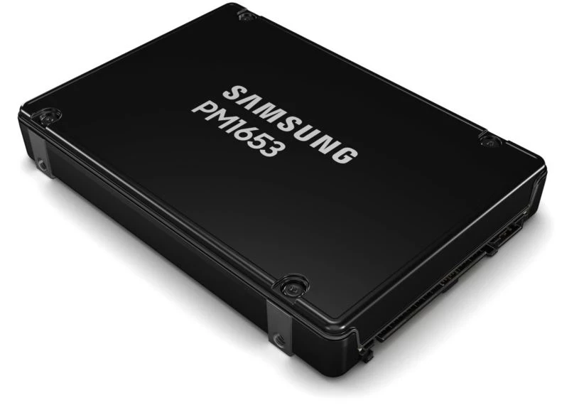 Samsung PM1653 MZILG7T6HBLA-00A07 7.68TB SAS 24Gb/s 2.5Inch Enterprise SSD Refurbished