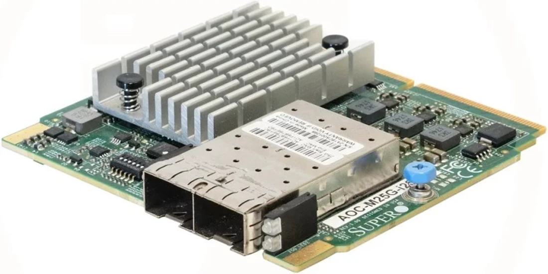 SuperMicro AOC-M25G-I2SM SIOM 2-Port 25Gb Ethernet Controller Card