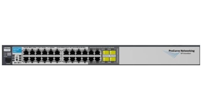 HP Procurve J9021A 24-Port Full Gigabit L2 Network Switch 4 SFP Port Rack Mount 